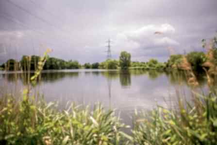 View from Walthamstow Wetlands