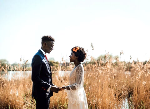 Wedding at Walthamstow Wetlands